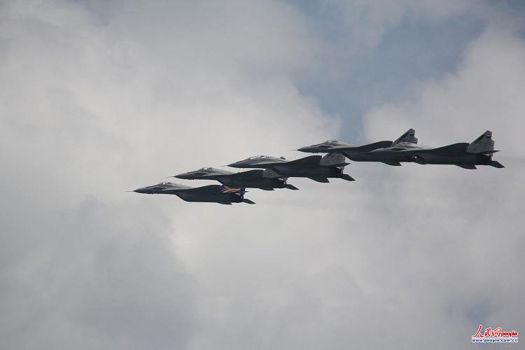 馬來西亞空軍的米格-29飛行編隊